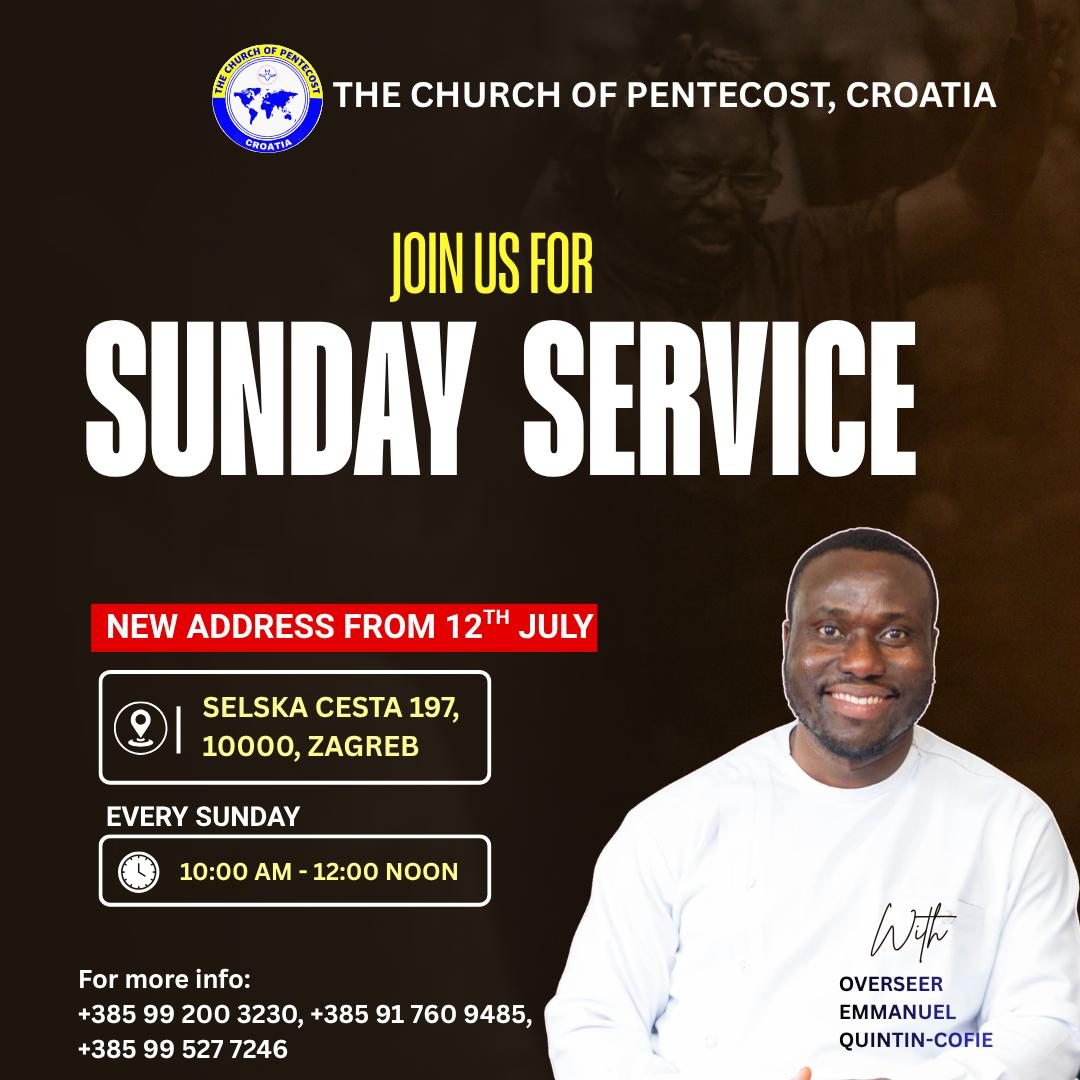 Sunday Service Invite